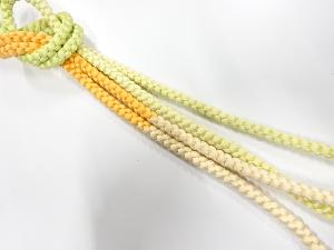 正絹　手組帯締め